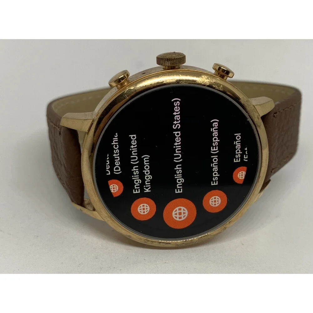 Fossil Gen 4 Authentic Digital Dial Smart Watch Custom Band FTW6018 BA151